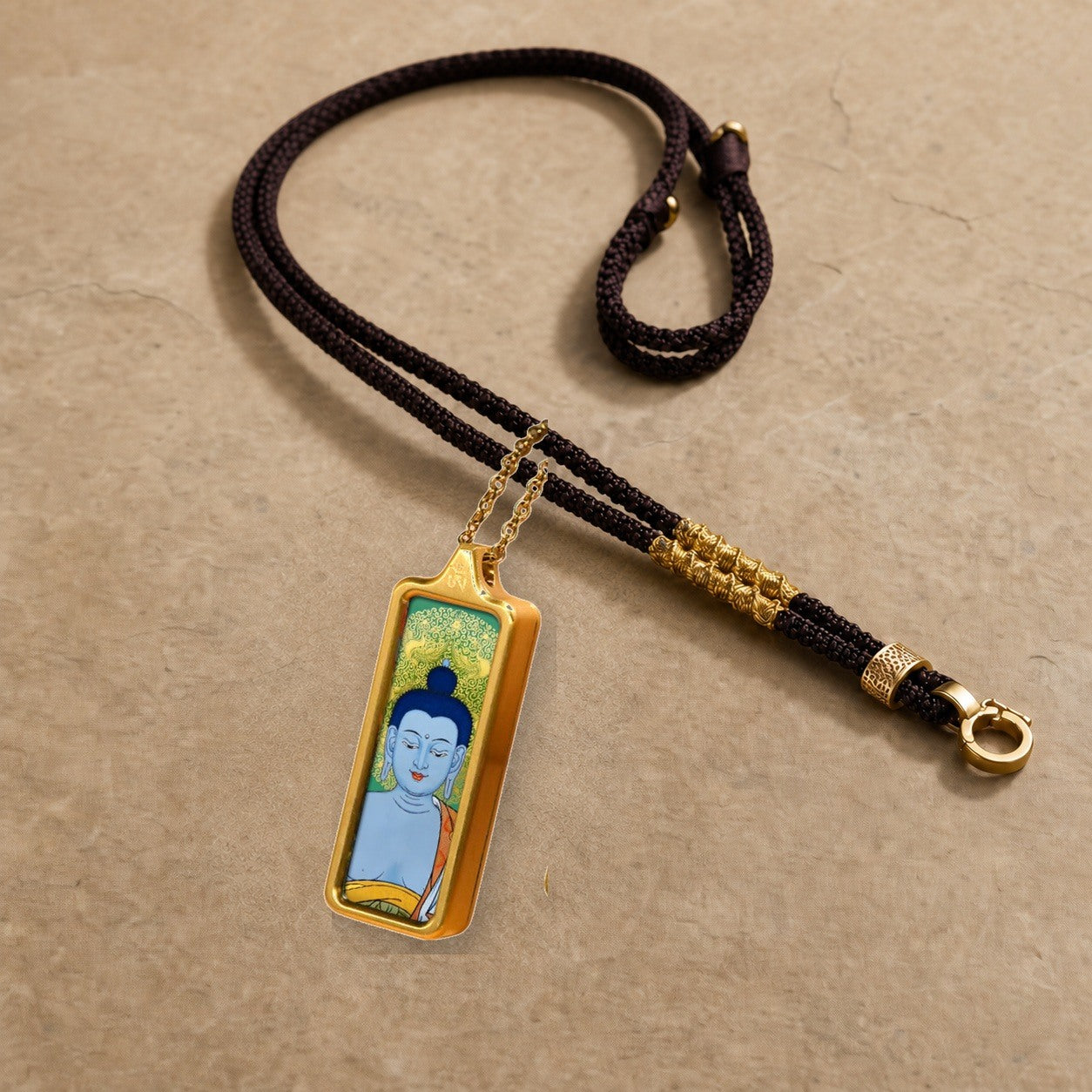 Eastern Luck Thangka pendant EL-PN-065 image 5 of 7