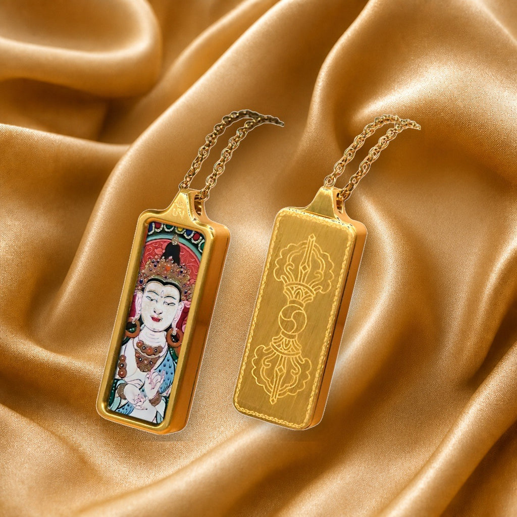 Eastern Luck Thangka pendant EL-PN-066 image 3 of 7