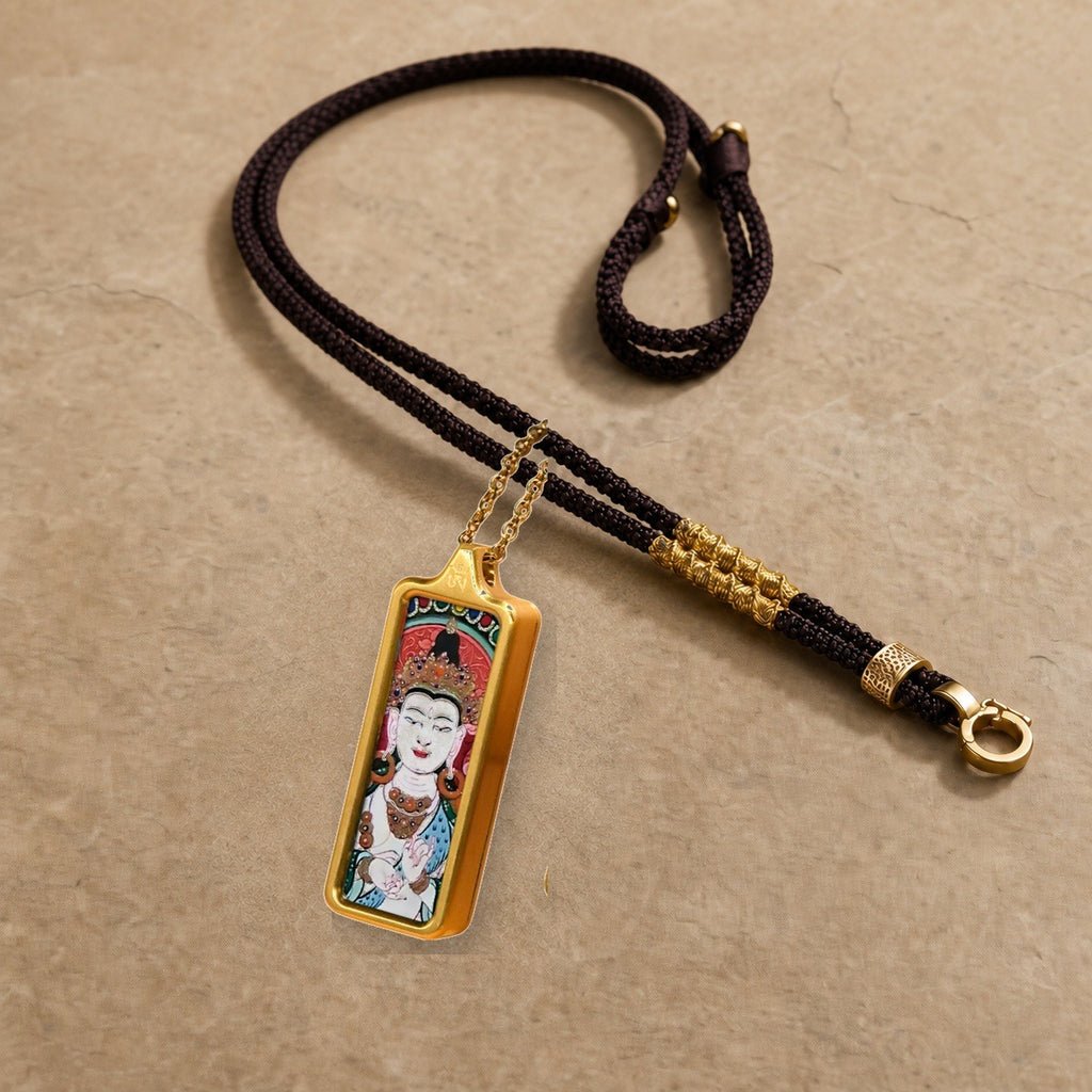 Eastern Luck Thangka pendant EL-PN-066 image 5 of 7