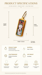 Eastern Luck Thangka pendant EL-PN-066 image 7 of 7