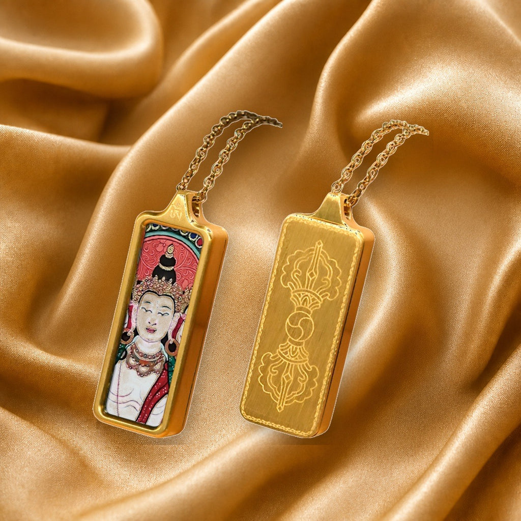 Eastern Luck Thangka pendant EL-PN-067 image 3 of 7