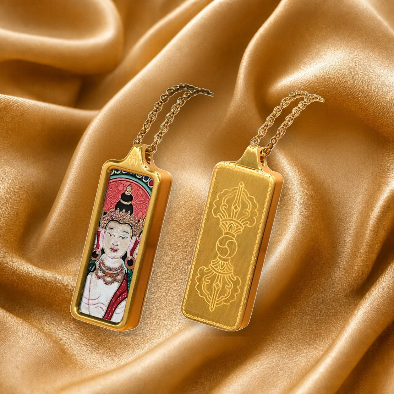 Eastern Luck Thangka pendant EL-PN-067 image 3 of 7