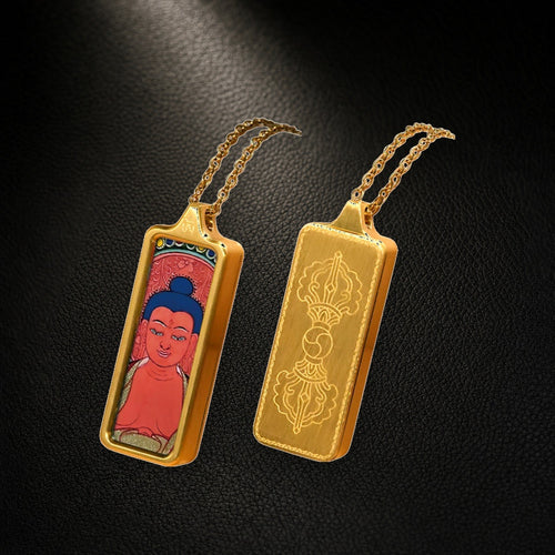 Eastern Luck Thangka pendant EL-PN-068 image 2 of 7