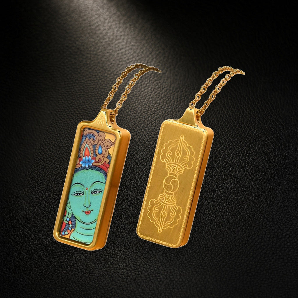 Eastern Luck Thangka pendant EL-PN-069 image 2 of 7