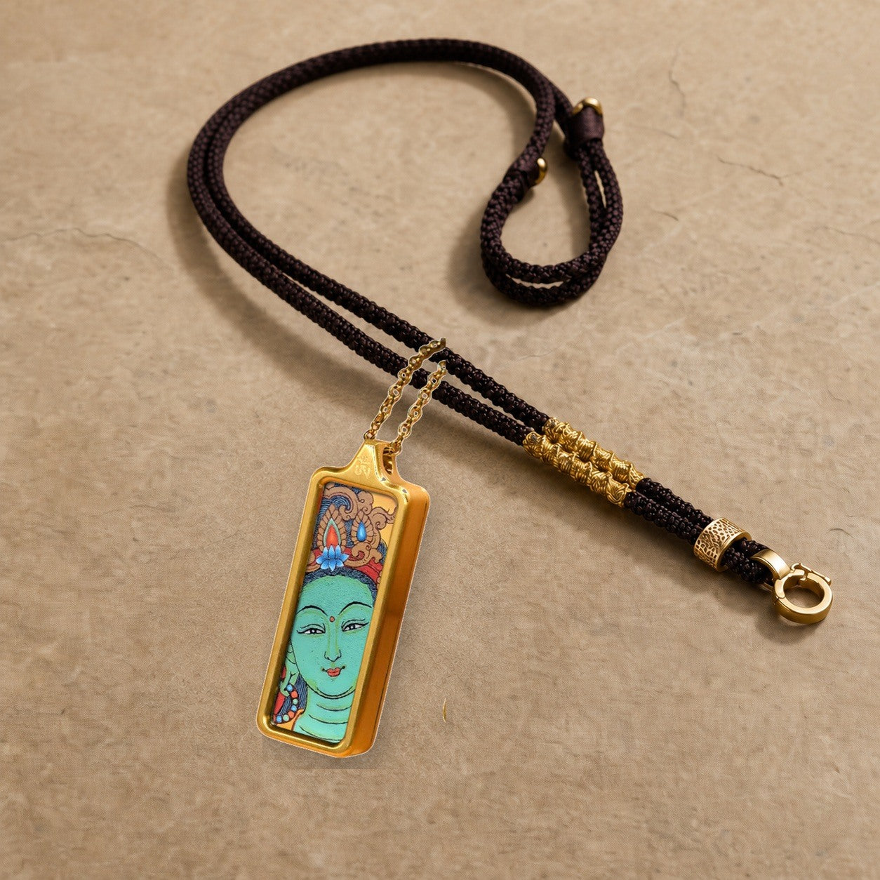 Eastern Luck Thangka pendant EL-PN-069 image 5 of 7