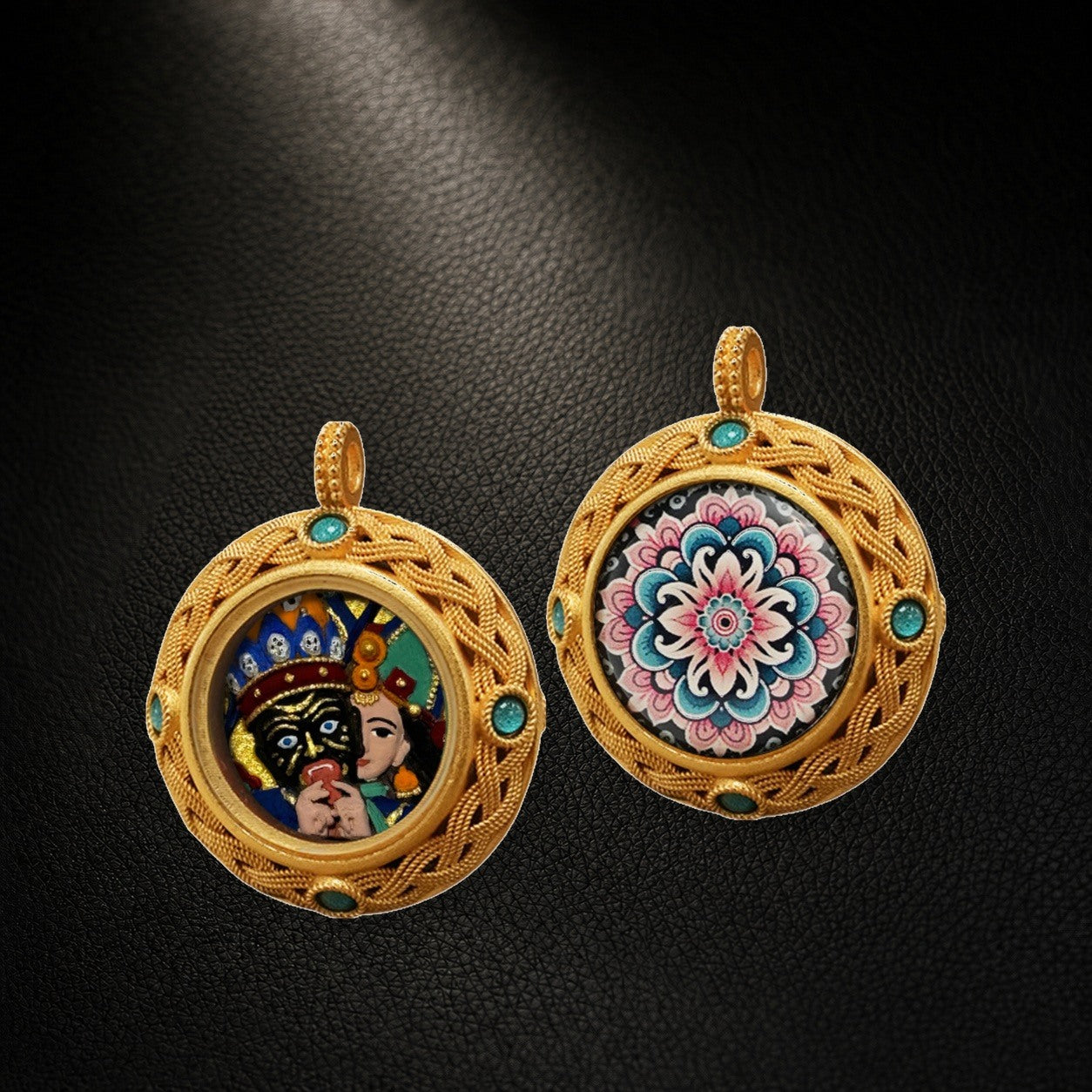 Eastern Luck Thangka pendant EL-PN-070 image 2 of 7