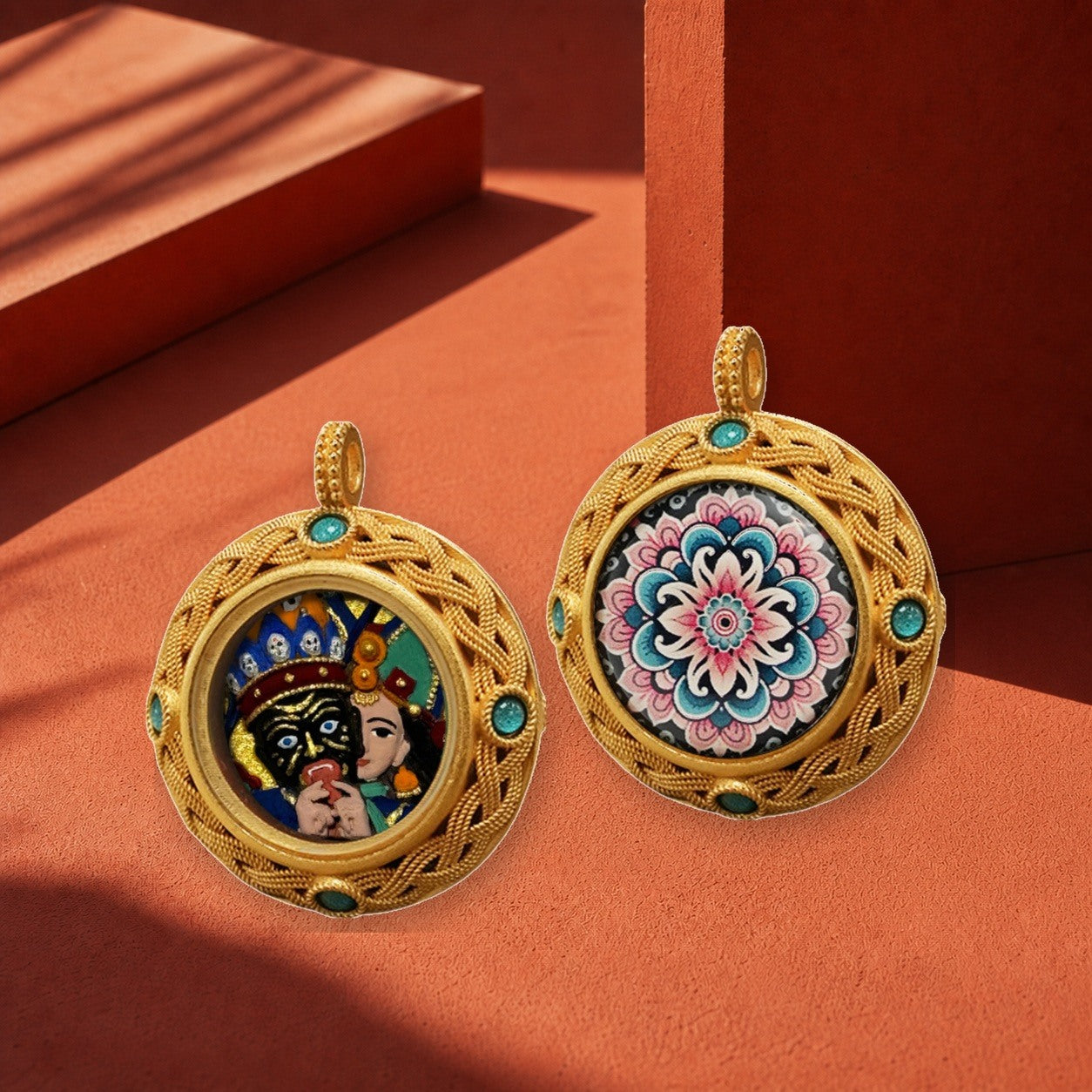 Eastern Luck Thangka pendant EL-PN-070 image 4 of 7