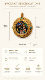 Eastern Luck Thangka pendant EL-PN-070 image 7 of 7