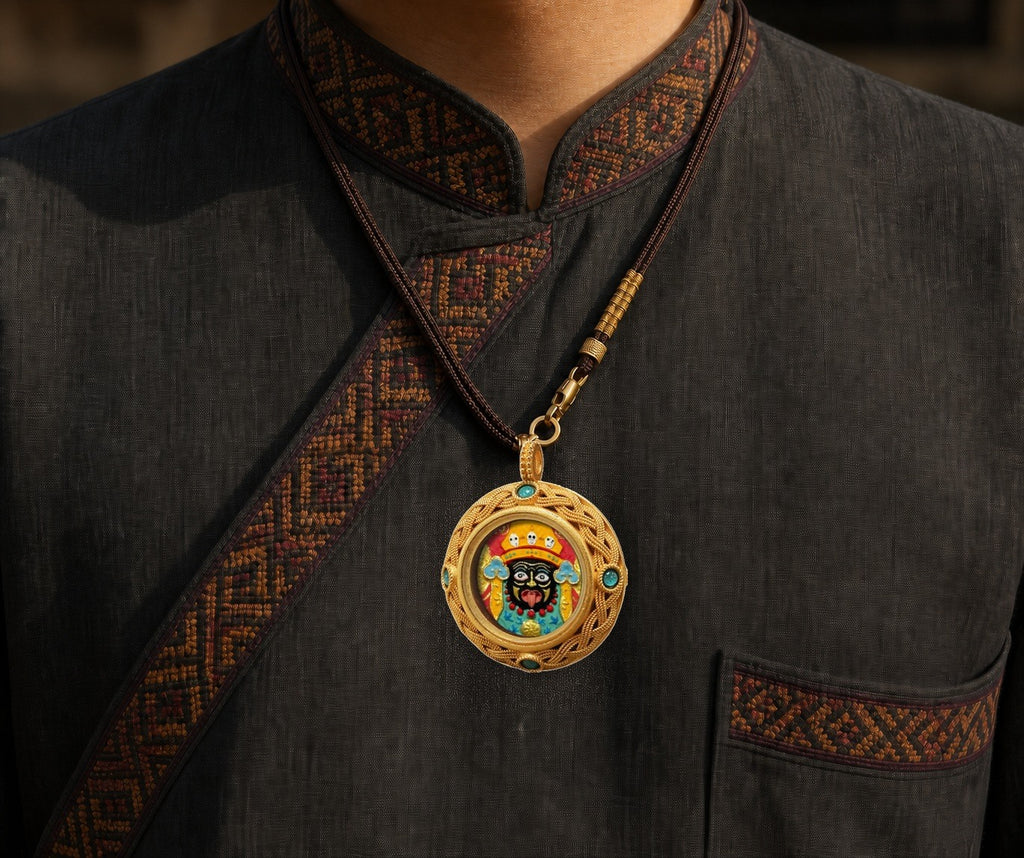 Eastern Luck Thangka pendant EL-PN-071 image 6 of 7