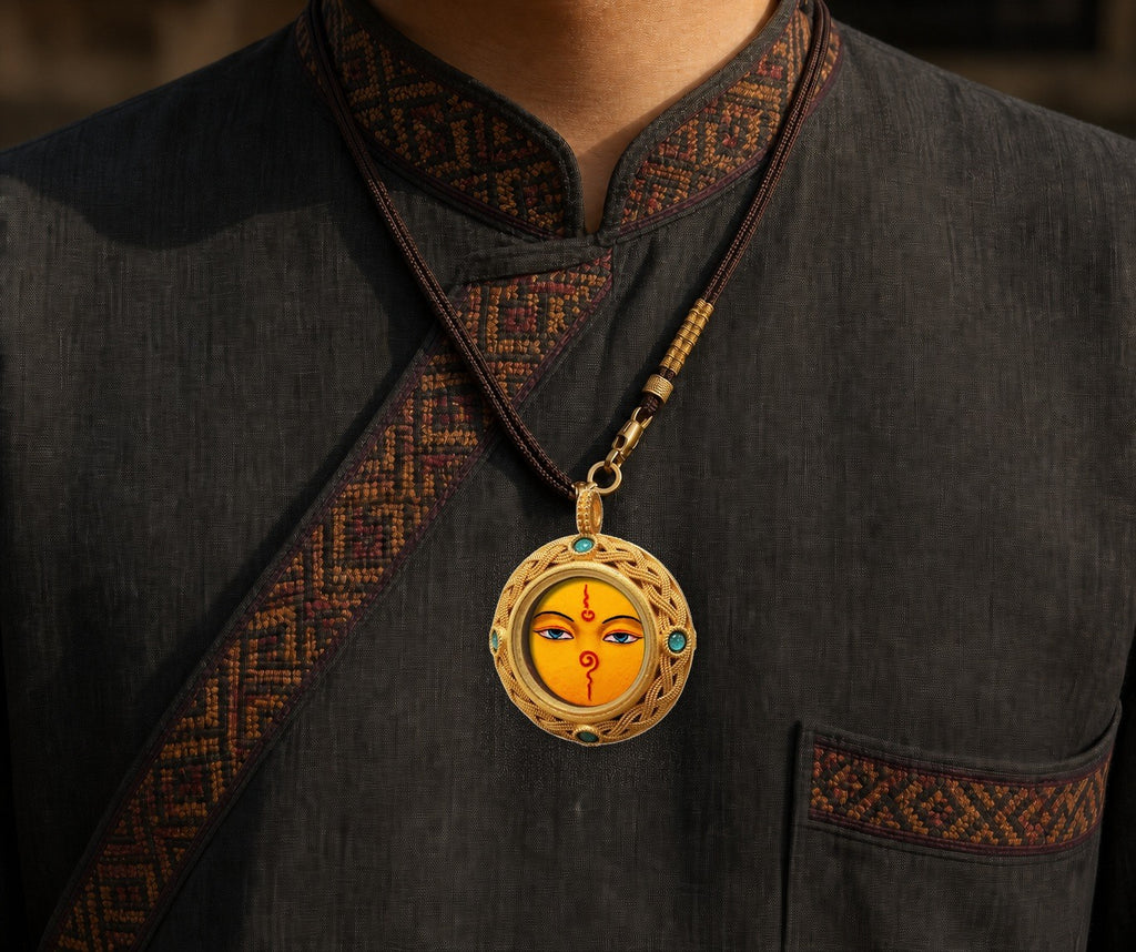 Eastern Luck Thangka pendant EL-PN-072 image 6 of 7