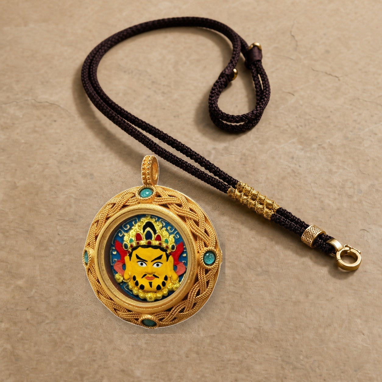 Eastern Luck Thangka pendant EL-PN-073 image 5 of 7