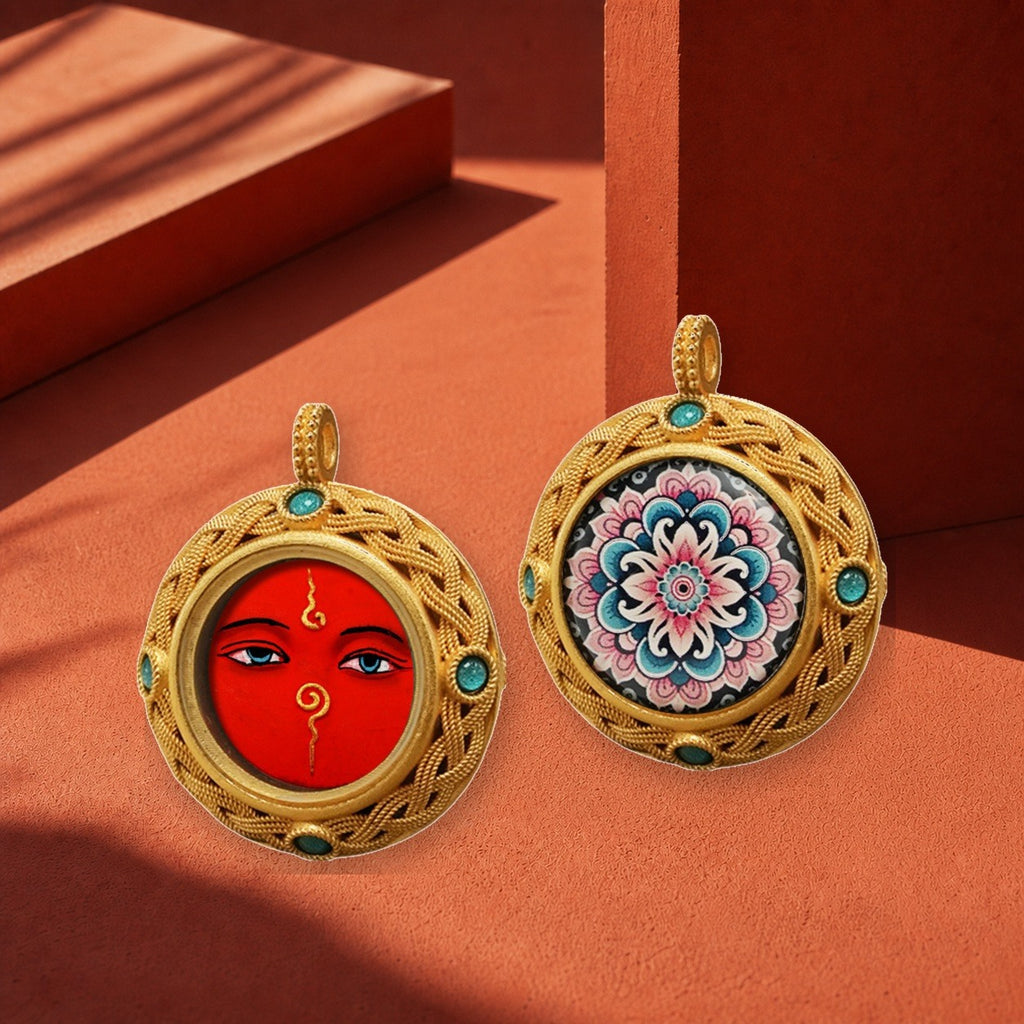 Eastern Luck Thangka pendant EL-PN-075 image 4 of 7