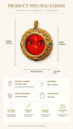 Eastern Luck Thangka pendant EL-PN-075 image 7 of 7