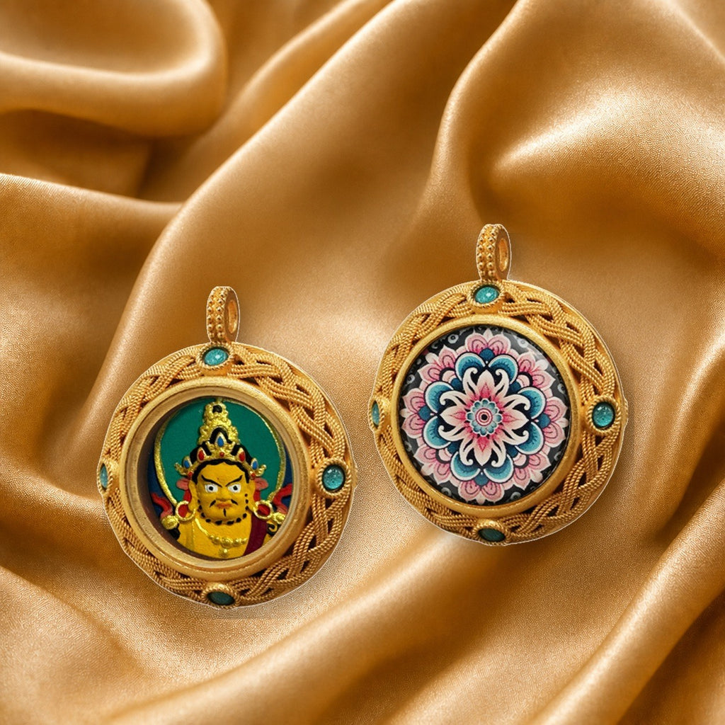 Eastern Luck Thangka pendant EL-PN-076 image 3 of 7