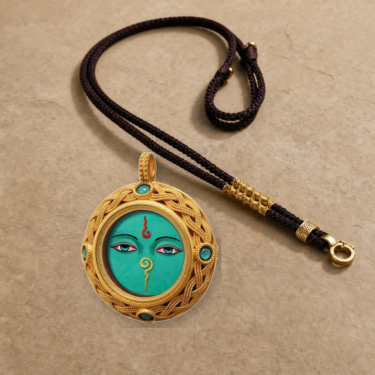 Eastern Luck Thangka pendant EL-PN-078 image 5 of 7