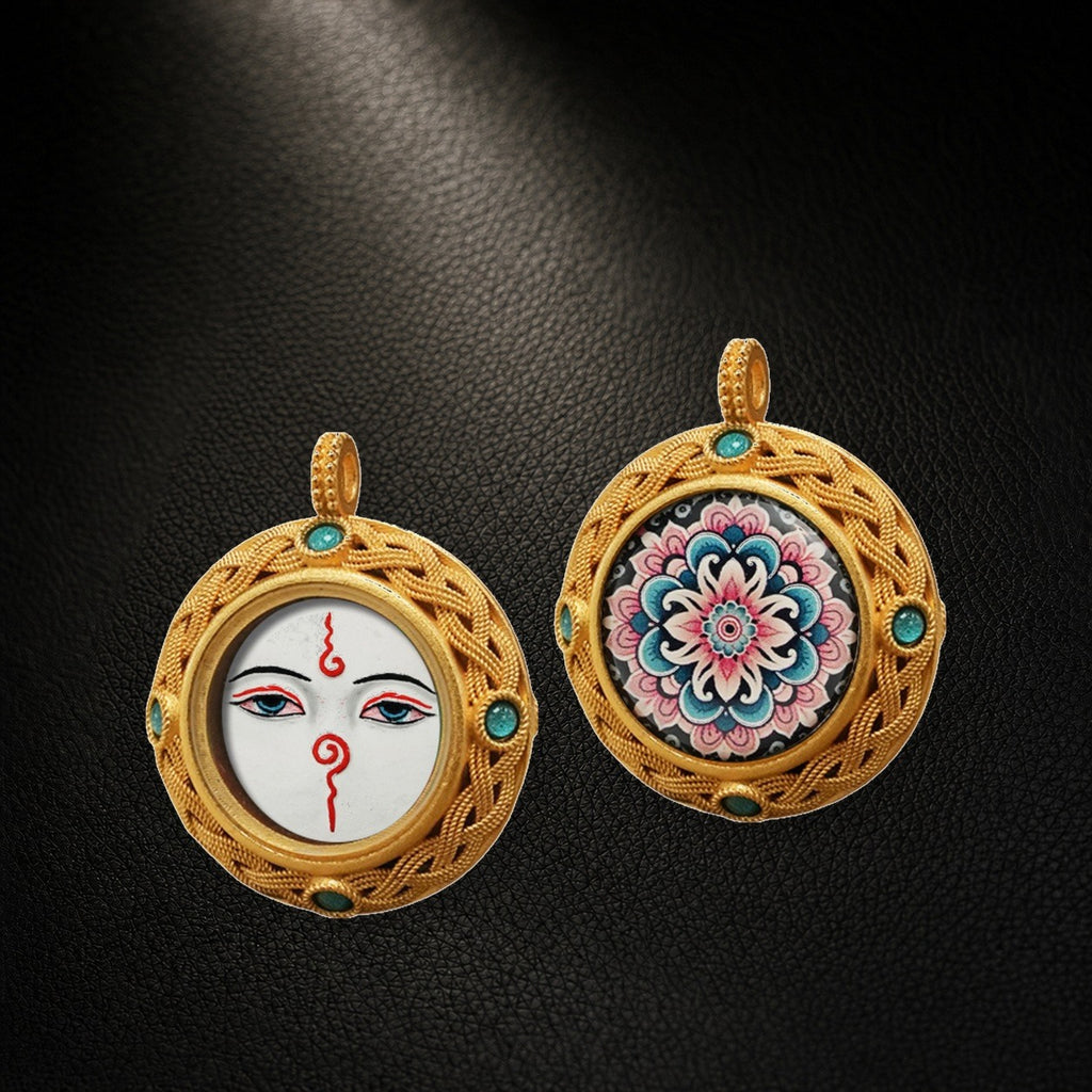 Eastern Luck Thangka pendant EL-PN-079 image 2 of 7