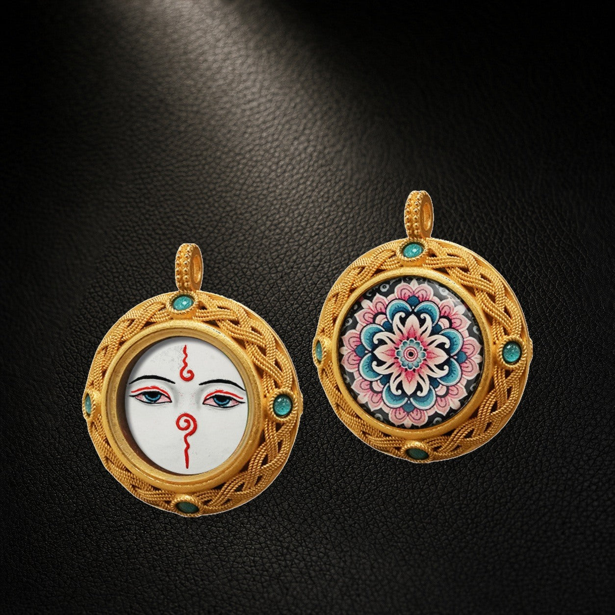 Eastern Luck Thangka pendant EL-PN-079 image 2 of 7