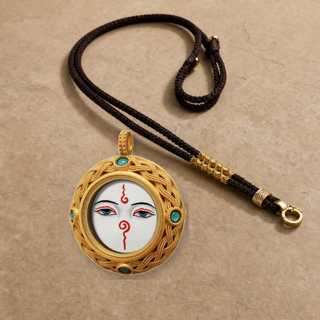Eastern Luck Thangka pendant EL-PN-079 image 5 of 7