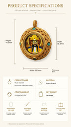 Eastern Luck Thangka pendant EL-PN-080 image 7 of 7