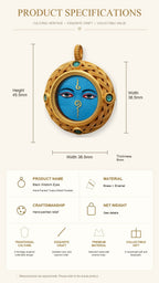 Eastern Luck Thangka pendant EL-PN-081 image 7 of 7