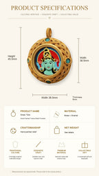 Eastern Luck Thangka pendant EL-PN-082 image 7 of 7