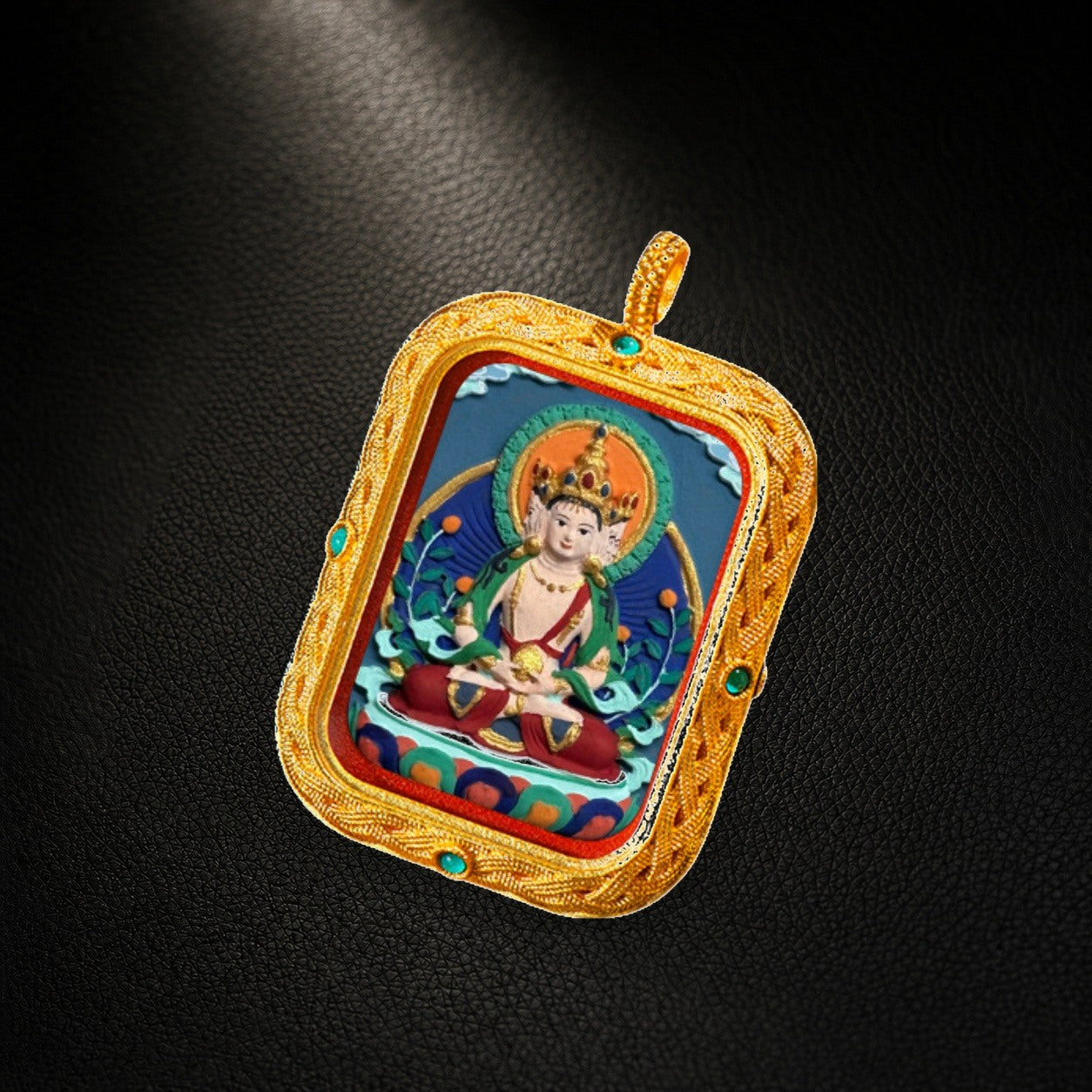 Eastern Luck Thangka pendant EL-PN-083 image 2 of 7