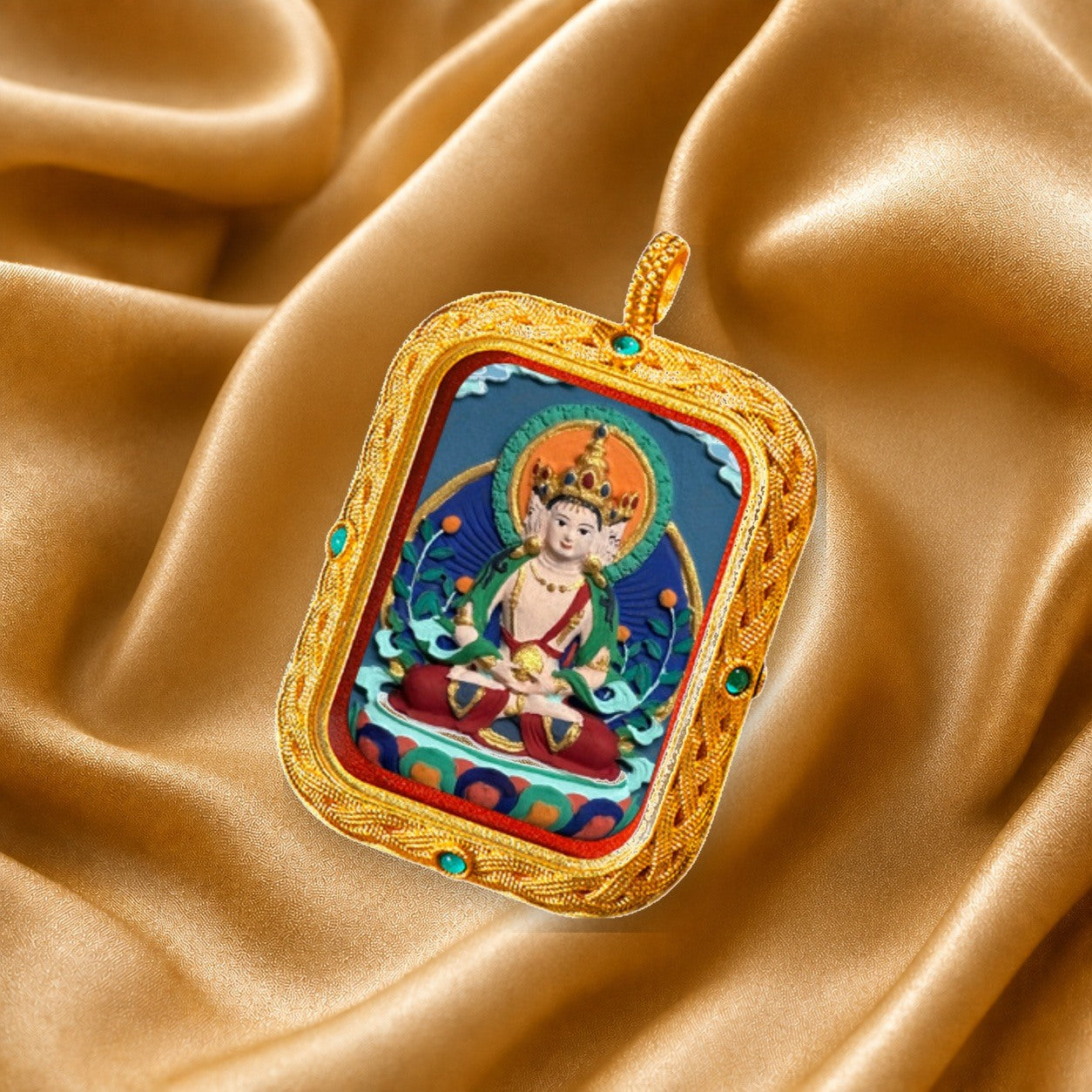Eastern Luck Thangka pendant EL-PN-083 image 3 of 7