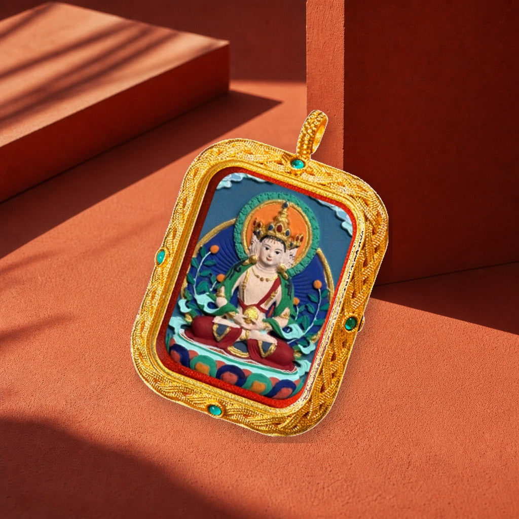 Eastern Luck Thangka pendant EL-PN-083 image 4 of 7