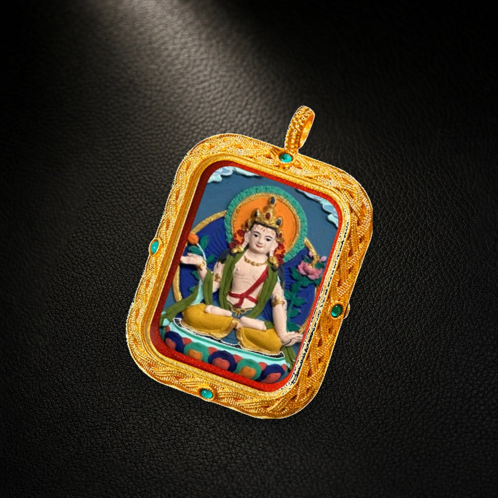 Eastern Luck Thangka pendant EL-PN-084 image 2 of 7