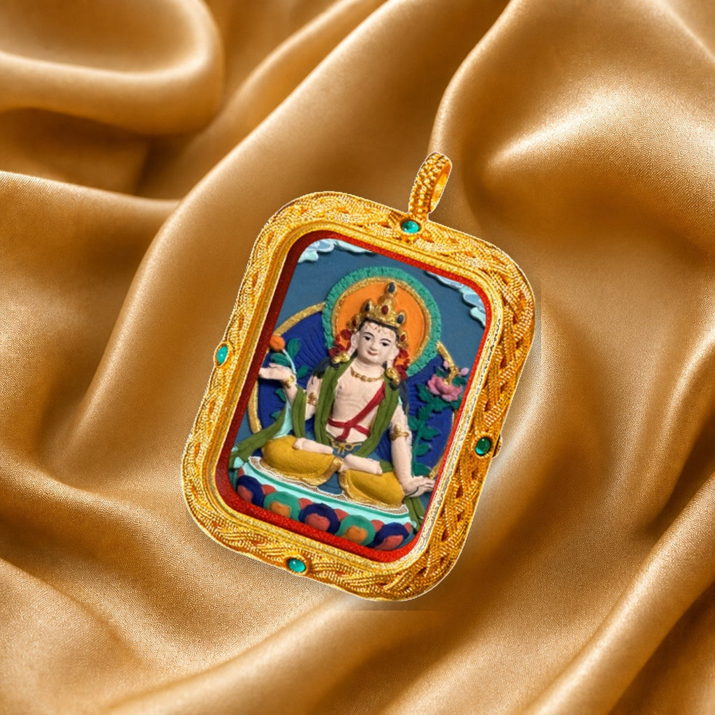 Eastern Luck Thangka pendant EL-PN-084 image 3 of 7