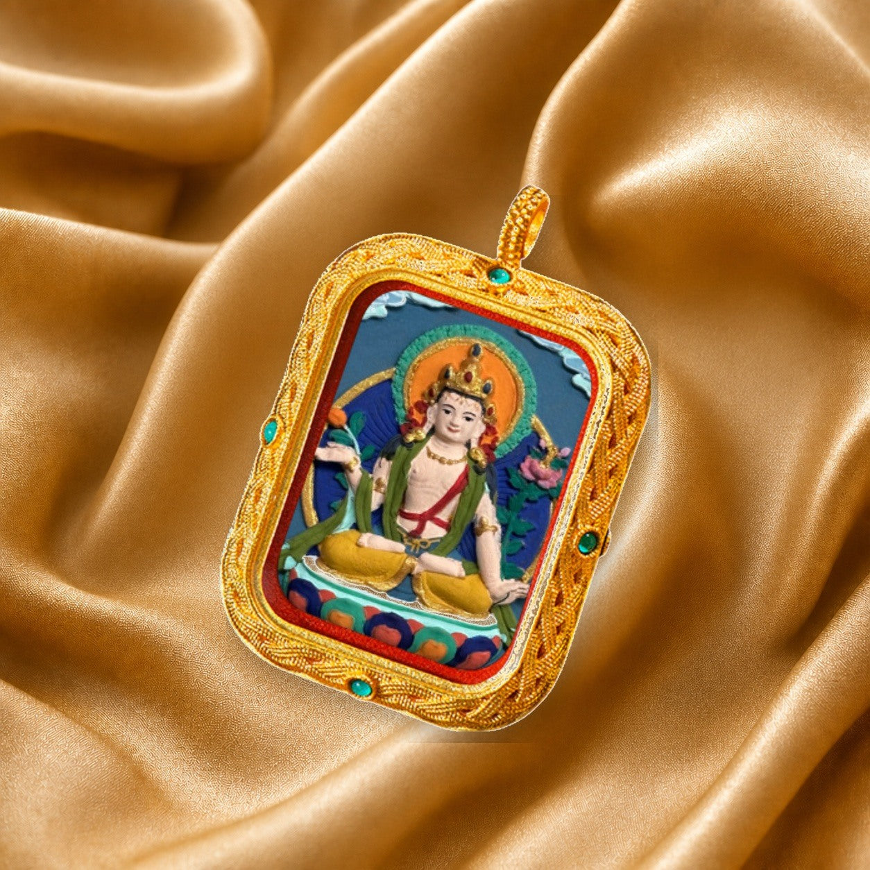 Eastern Luck Thangka pendant EL-PN-084 image 3 of 7