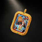 Eastern Luck Thangka pendant EL-PN-085 image 2 of 7
