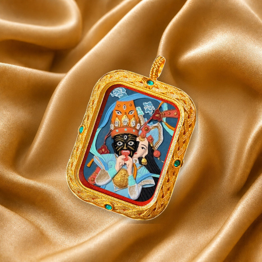 Eastern Luck Thangka pendant EL-PN-085 image 3 of 7