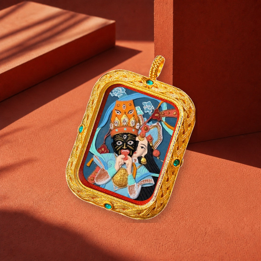Eastern Luck Thangka pendant EL-PN-085 image 4 of 7