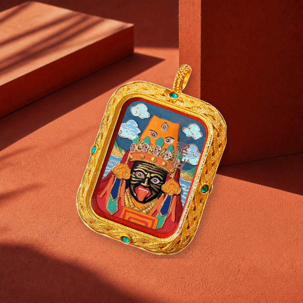 Eastern Luck Thangka pendant EL-PN-086 image 4 of 7
