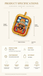 Eastern Luck Thangka pendant EL-PN-086 image 7 of 7