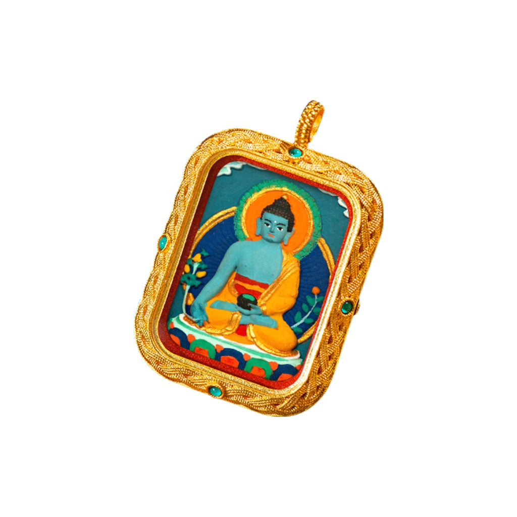 Eastern Luck Thangka pendant EL-PN-087 image 1 of 7