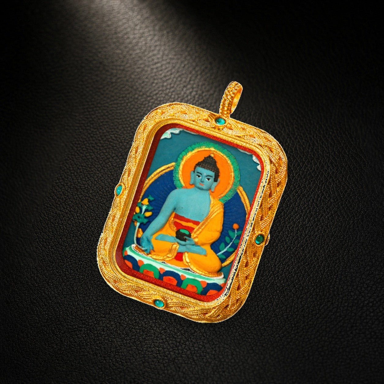 Eastern Luck Thangka pendant EL-PN-087 image 2 of 7