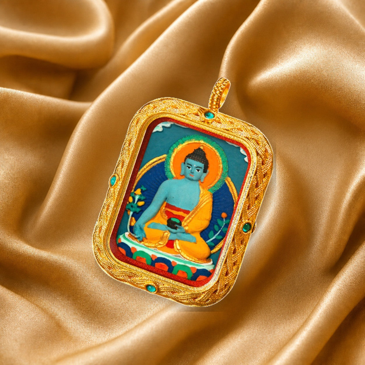 Eastern Luck Thangka pendant EL-PN-087 image 3 of 7