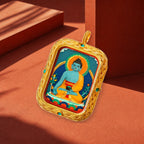 Eastern Luck Thangka pendant EL-PN-087 image 4 of 7