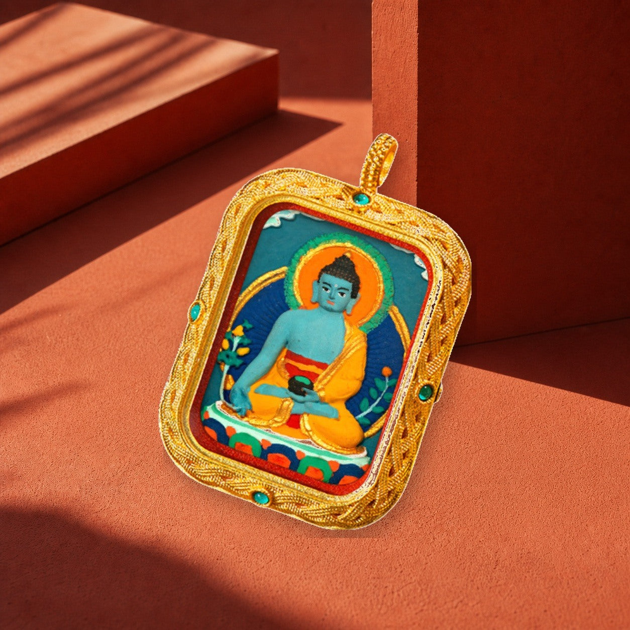 Eastern Luck Thangka pendant EL-PN-087 image 4 of 7