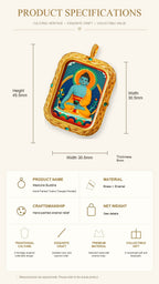 Eastern Luck Thangka pendant EL-PN-087 image 7 of 7