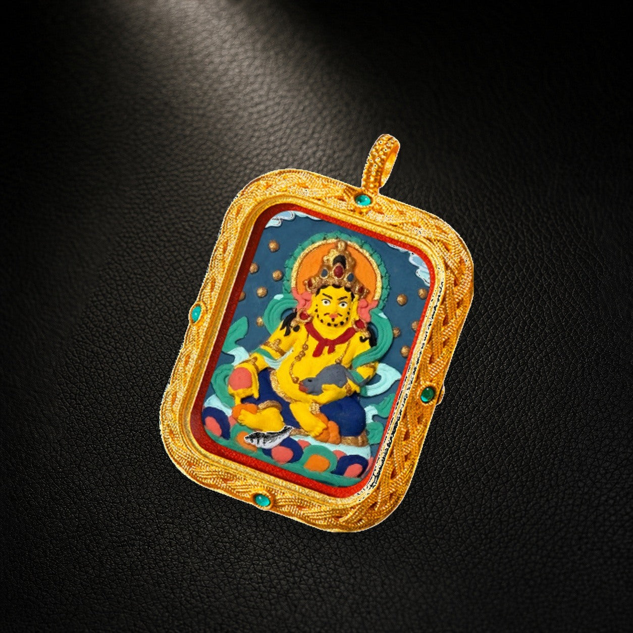Eastern Luck Thangka pendant EL-PN-088 image 2 of 7