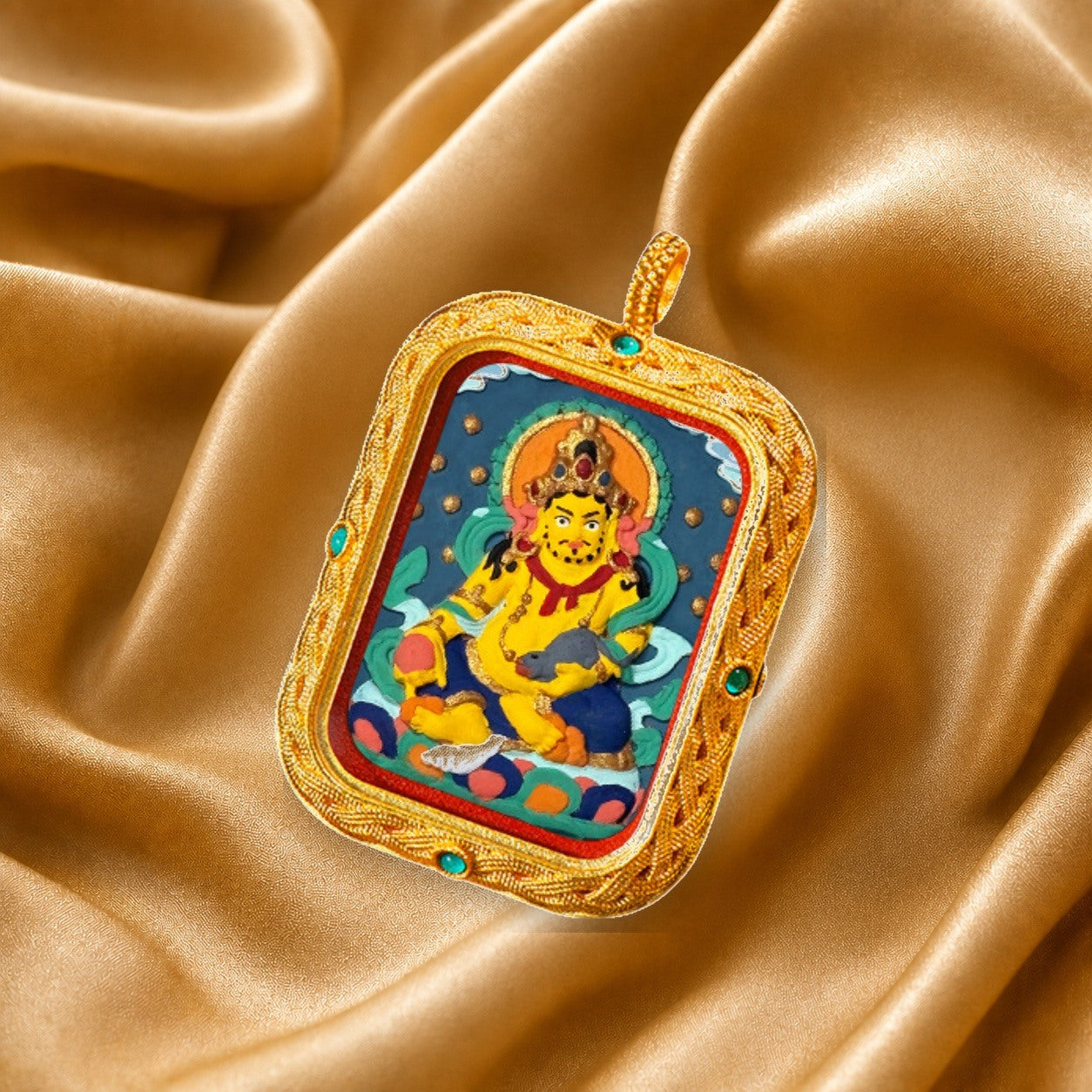 Eastern Luck Thangka pendant EL-PN-088 image 3 of 7