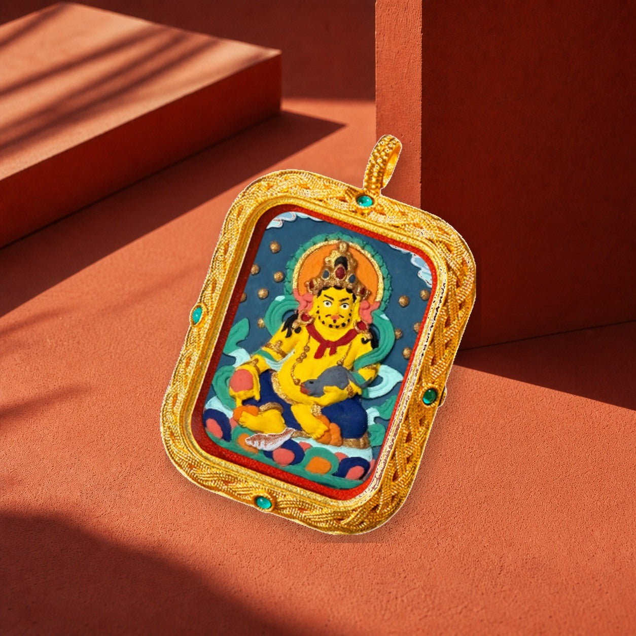 Eastern Luck Thangka pendant EL-PN-088 image 4 of 7