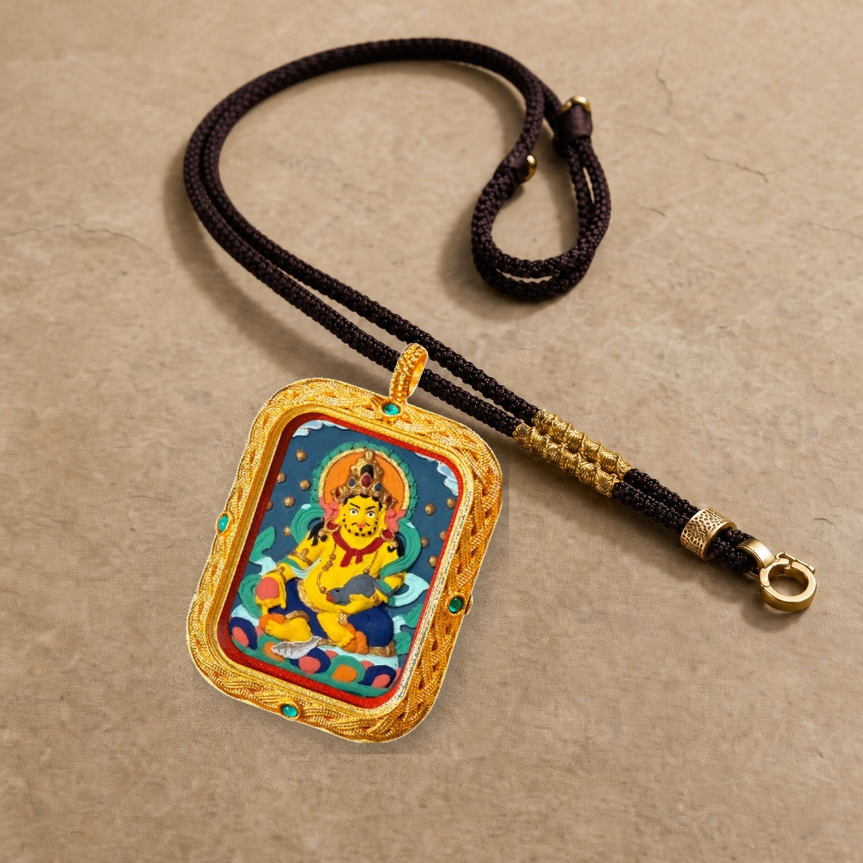 Eastern Luck Thangka pendant EL-PN-088 image 5 of 7