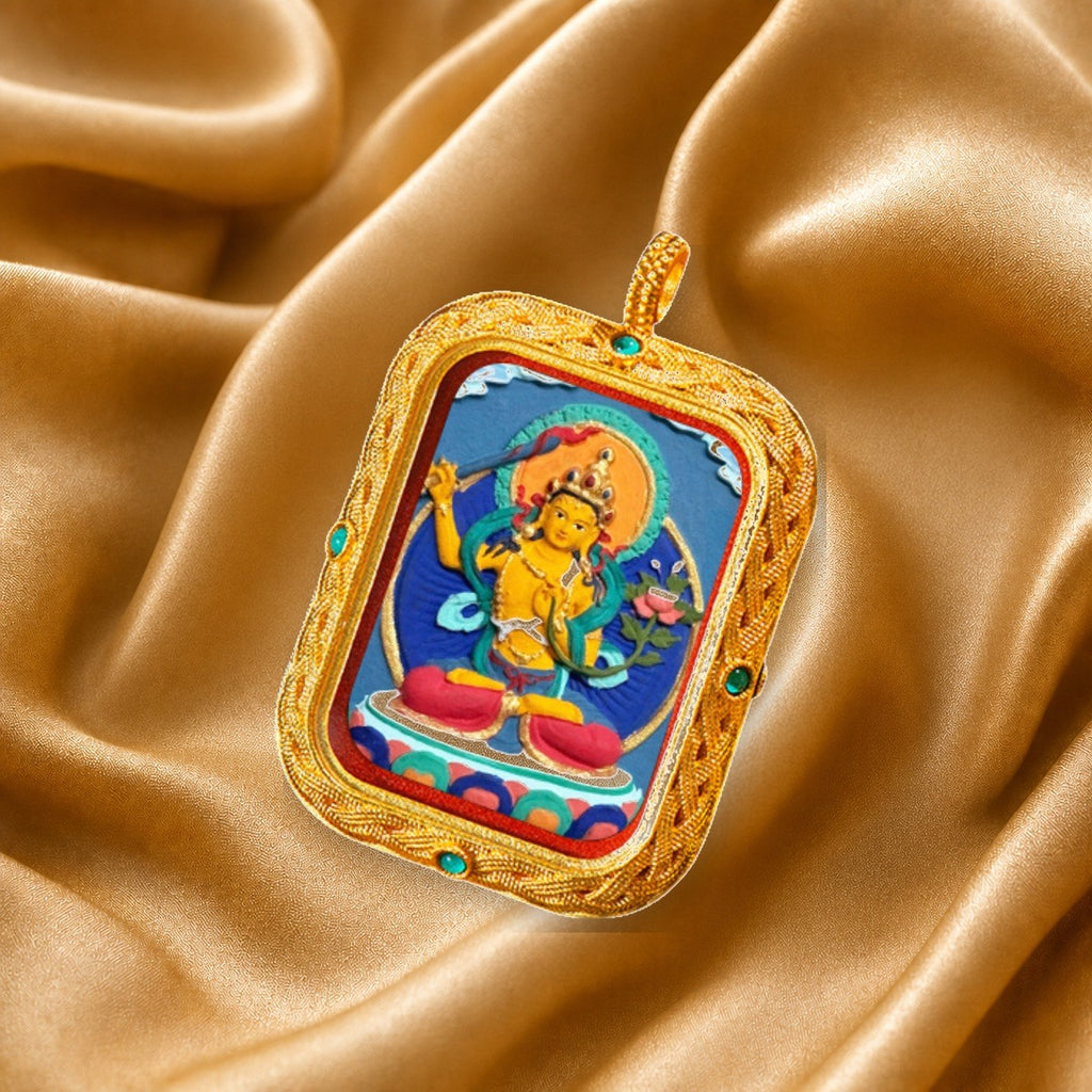 Eastern Luck Thangka pendant EL-PN-089 image 3 of 7