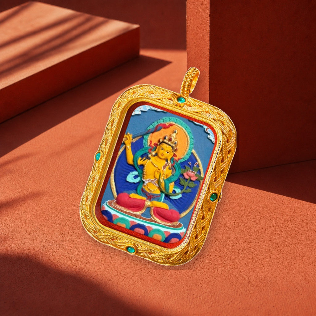 Eastern Luck Thangka pendant EL-PN-089 image 4 of 7