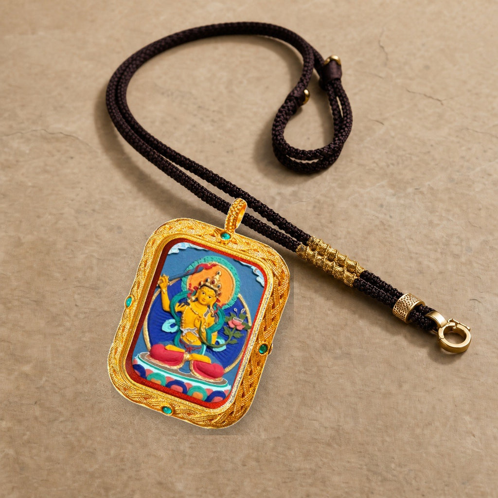 Eastern Luck Thangka pendant EL-PN-089 image 5 of 7