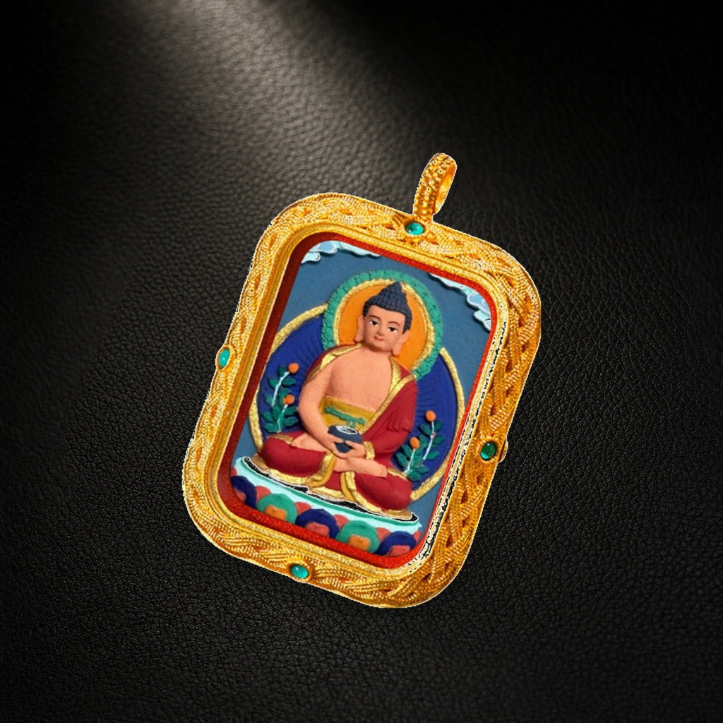 Eastern Luck Thangka pendant EL-PN-090 image 2 of 7